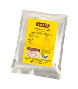 Atum em Oleo Saco Termico Sagres Bolsa 1 Kg Posta cx/16