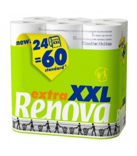 Papel Higienico Renova Extra XXL 24/60