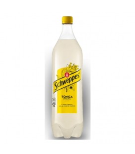 Agua Tonica Schweppes 1 Litro cx/12 un