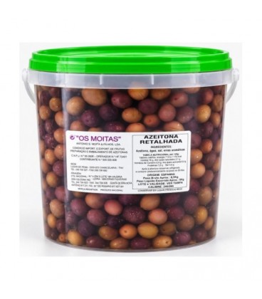 Azeitona Retalhada -Moitas- MISTA Cat II 5Kg