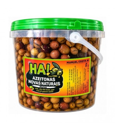 Azeitona Mista Retalhada -HAI- Cat II 5 Kg