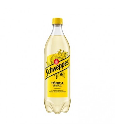 Agua Tonica Schweppes 1 Litro cx/12 un