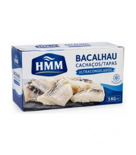Bacalhau HMM Cachaços/Tapas Ultracongelados cx/ 5 Kg
