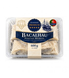 N26-Bacalhau Couvete 2 Posta Medias 600 gr
