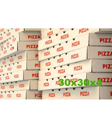 Caixas para Pizza 30x30x4 cx/100
