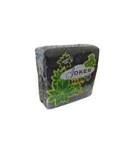 Guardanapos Joker Tipo Tecido Preto 40x40 cx/24