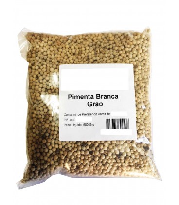 Pimenta Branca Grao 500 gr