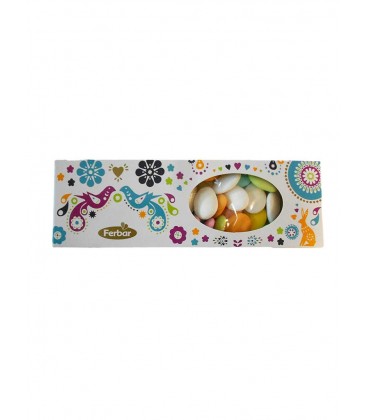Cx. Rect.Drag c/ Rech.Choc. 200g FB -Rª 2804 cx/18