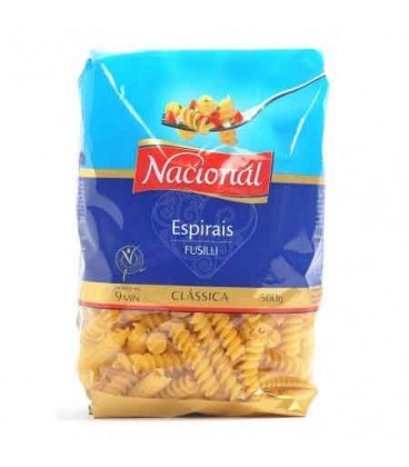 Massa Nacional Espirais 500gr cx/15