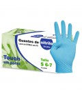 Luvas Nitrilo Azul Tamanho S s/po 100 un