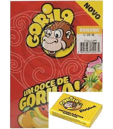 Pastilha Gorila Banana cx/100