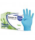 Luvas Nitrilo Azul Tamanho L s/po 100 un