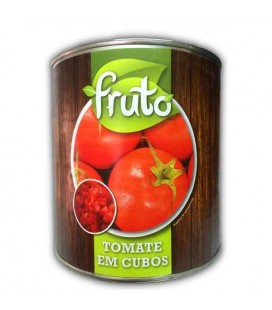 Tomate FRUTO Cubos 1 kg (780gr) cx/12