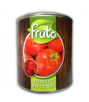 Tomate Cubos 1 kg (780gr) cx/12