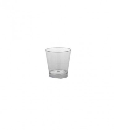 Copo para Shot Plastico Transparente pak/ 36 un