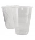 Copos Plástico Transparente Embalado Individualmente 220 ml cx/1000