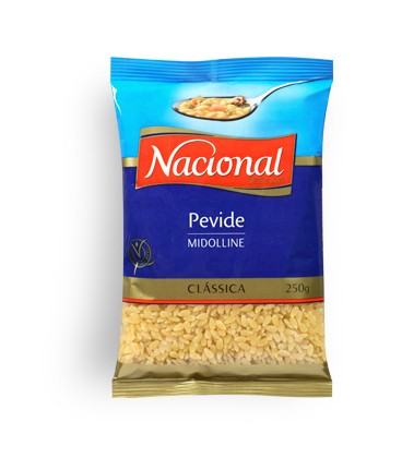 Massa Nacional Pevide 250gr cx/32