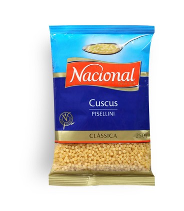 Massa Nacional Cuscus/ perolas 250gr cx/36