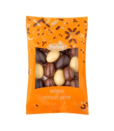 Amendoa c/ Choc. Sortido 100g FB - Rª 4631 cx/20