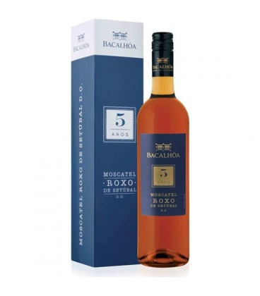 Aperitivo Moscatel Roxo Bacalhoa 5 anos 0.75 Cx/6
