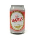 Cerveja Sagres Lata 0.33 Lt cx/24