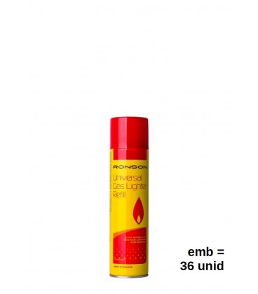 Butano (Gas) Ronson 90 ml :36 un