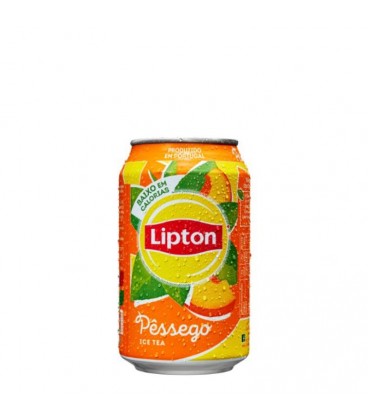 Ice Tea Lipton Pessego Lata 0.33 cx 24