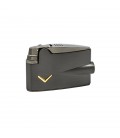 R31-0004 Ronson Mini Varaflame Gun Metal V Mark