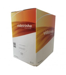 Vinho Leve Rose "Videirinha" Bag in Box 5Lt