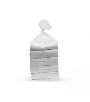 Saco Plastico Asa Branco (35x45x55) Emb/ 5 kg 