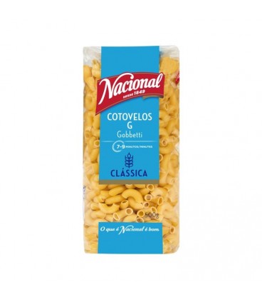 Massa Nacional Cotovelos 500gr cx/18