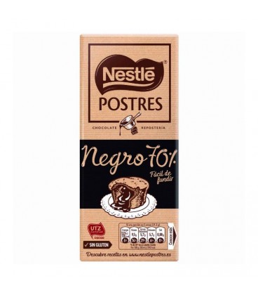 Chocolate Nestle Culinario 70% 170gr Cx/ 16