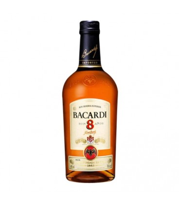 Rum Bacardi 8 Anos 0.70