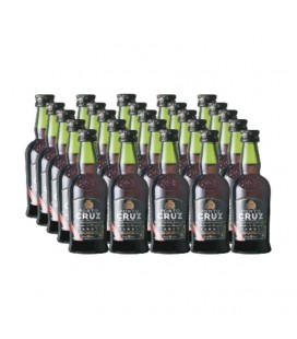 Miniatura Vinho do Porto Cruz Vidro 50 ml cx/100