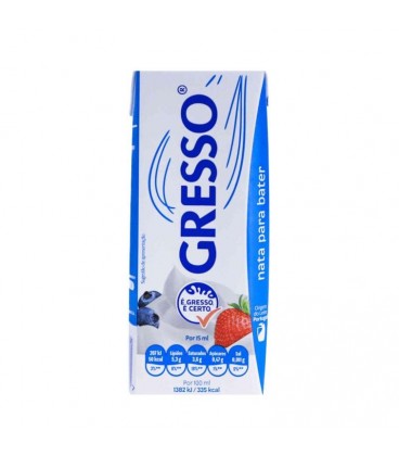 Natas Gresso UHT 200ml cx/30 un