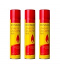 Butano (Gas) Ronson 250+50 ml : 3 un