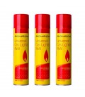 Butano (Gas) Ronson 250+50 ml : 3 un