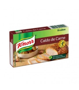 Knorr Caldo de Carne 8 cubo cx/24