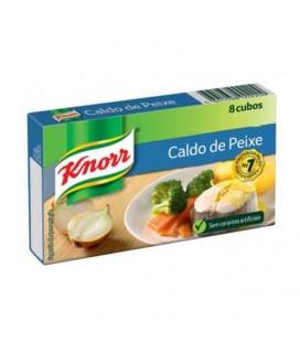 Caldo Knorr de Peixe 8 cubos cx/24