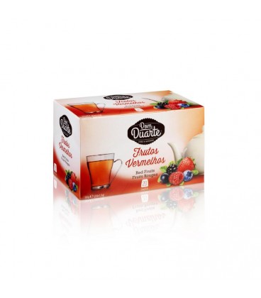 Cha Dom Duarte Saquetas Frut Vermelh 1.2gr cx/20un