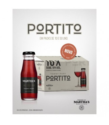 Portito Miniaturas Tawny Marthas 5.5cl CX/50 
