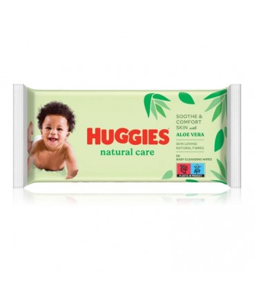 Toalhitas Huggies Aloe Vera 56 unidades cx/10