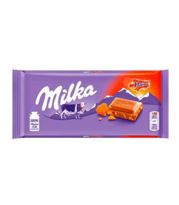 Chocolate Milka Daim 100 gr cx/22