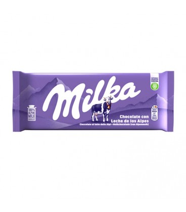 Chocolate Milka Leite 100 gr cx/24