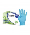 Luvas Nitrilo Azul Tamanho M s/po 100 un