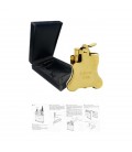 Isqueiro R010026 Ronson Banjo Bass Satin Flint Oil