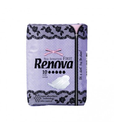 Pensos Higienicos Renova Noite UF First 10 un cx24