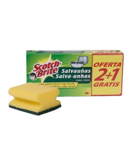Esfregao Salva Unhas Scotch-Brite emb 2+1 cx/24