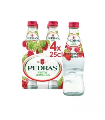 Agua Pedras Frutos Vermelhos T.P. cx/ 24 un