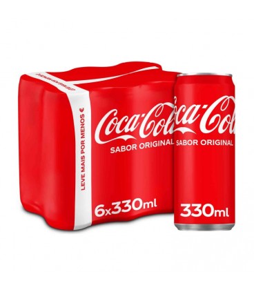 Coca Cola Original Lata 330 ml cx/28